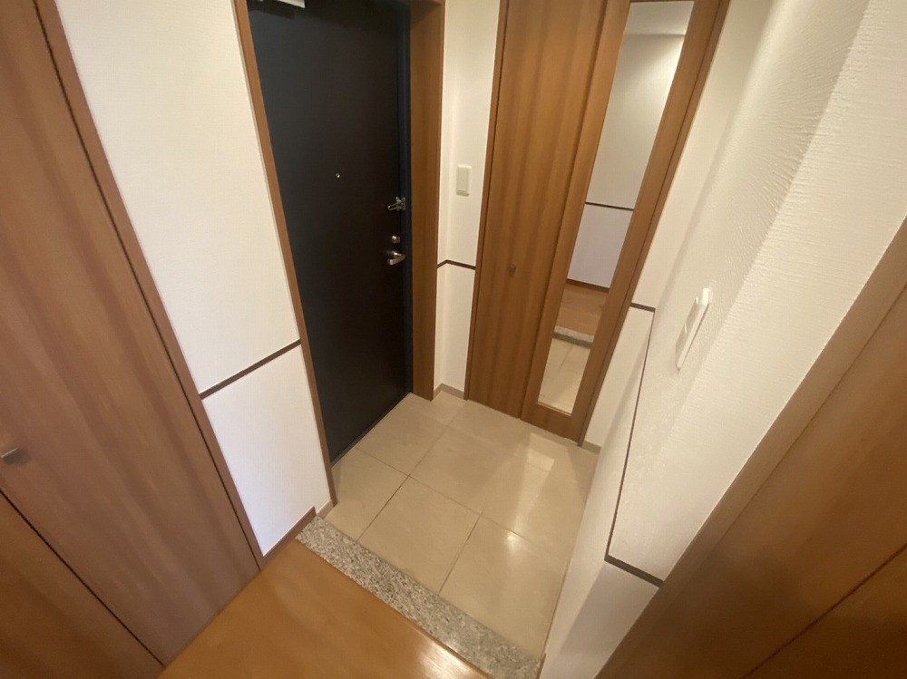 ロイヤルパークス新田 玄関