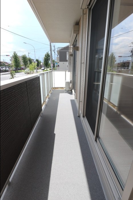 アンソレイエ　A棟 ベランダ