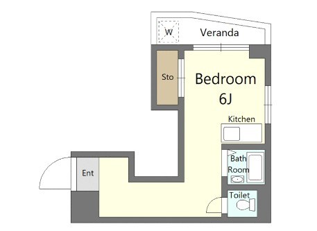 ハイネス笠原 間取り図
