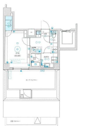 プレニーズ五反野MAXIV 間取り図