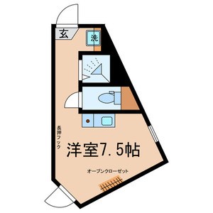 ＣＡＳＡ宝町 間取り図