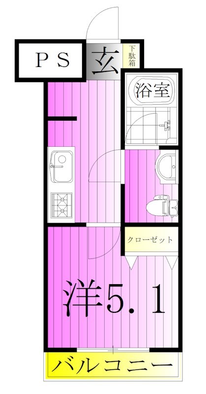 AZEST金町 間取り図