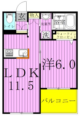 グランツ鎌ヶ谷ＷＥＳＴ 間取り