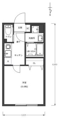 D-STYLE千住大橋 間取り図