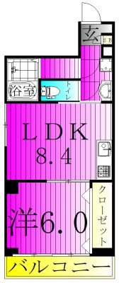 リファレンス愛宕 間取り