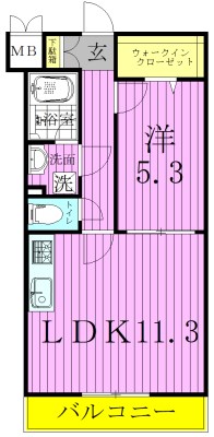 ピエールマルミット１ 間取り図