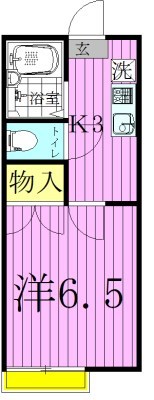 シードブライトＢ 間取り図