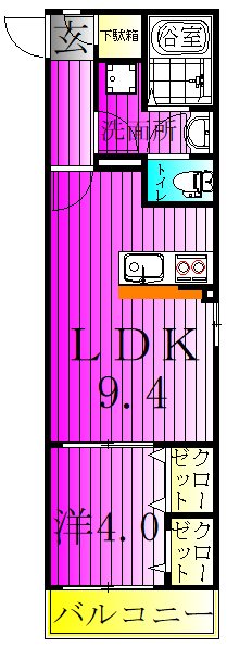 リブリ・南柏Ⅱ 間取り