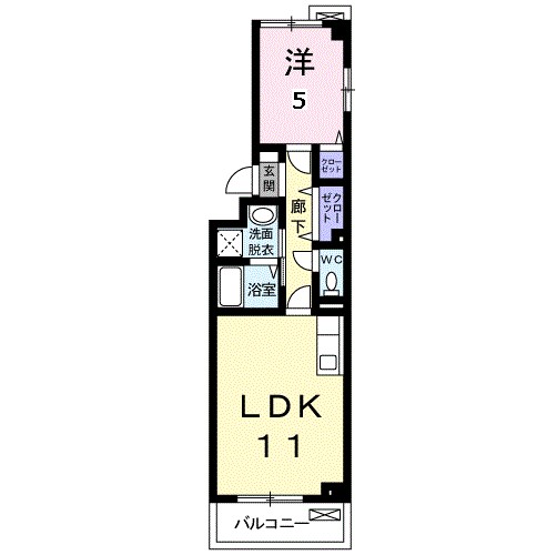 メゾン・ド・プラシッド 間取り図