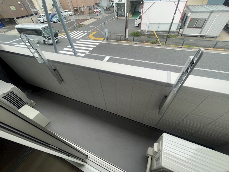 グラナーデ鹿浜 ベランダ