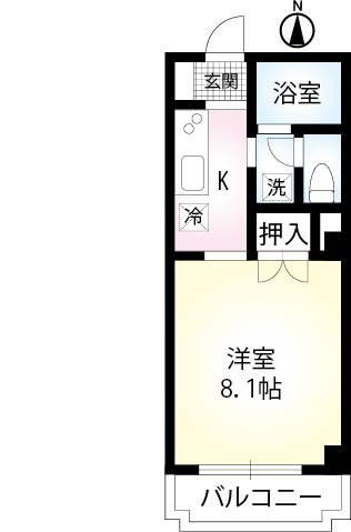 ジュネス東和第二 間取り図
