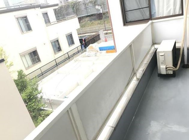 南流山マンション  ベランダ