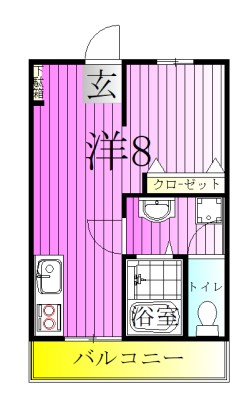 ラウレア西新井 間取り図