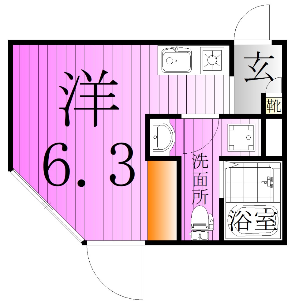 グランミリオ亀有 間取り図