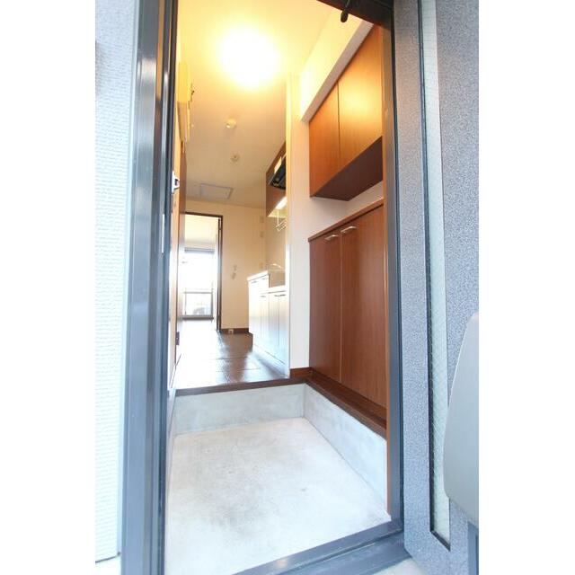 スクエアーコート 玄関