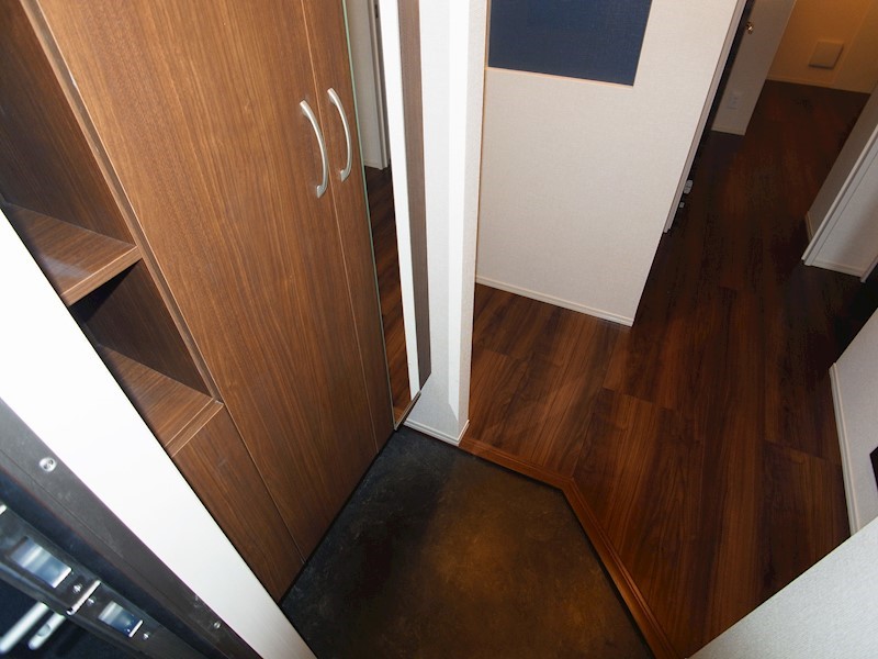 メルヴェイユおおたかの森Ⅱ 玄関