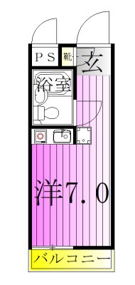 ウインベルソロ竹ノ塚第5 間取り図