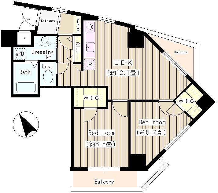 グランヴィラージュ 間取り図