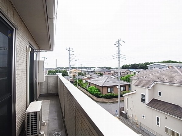 エクレールＢ ベランダ