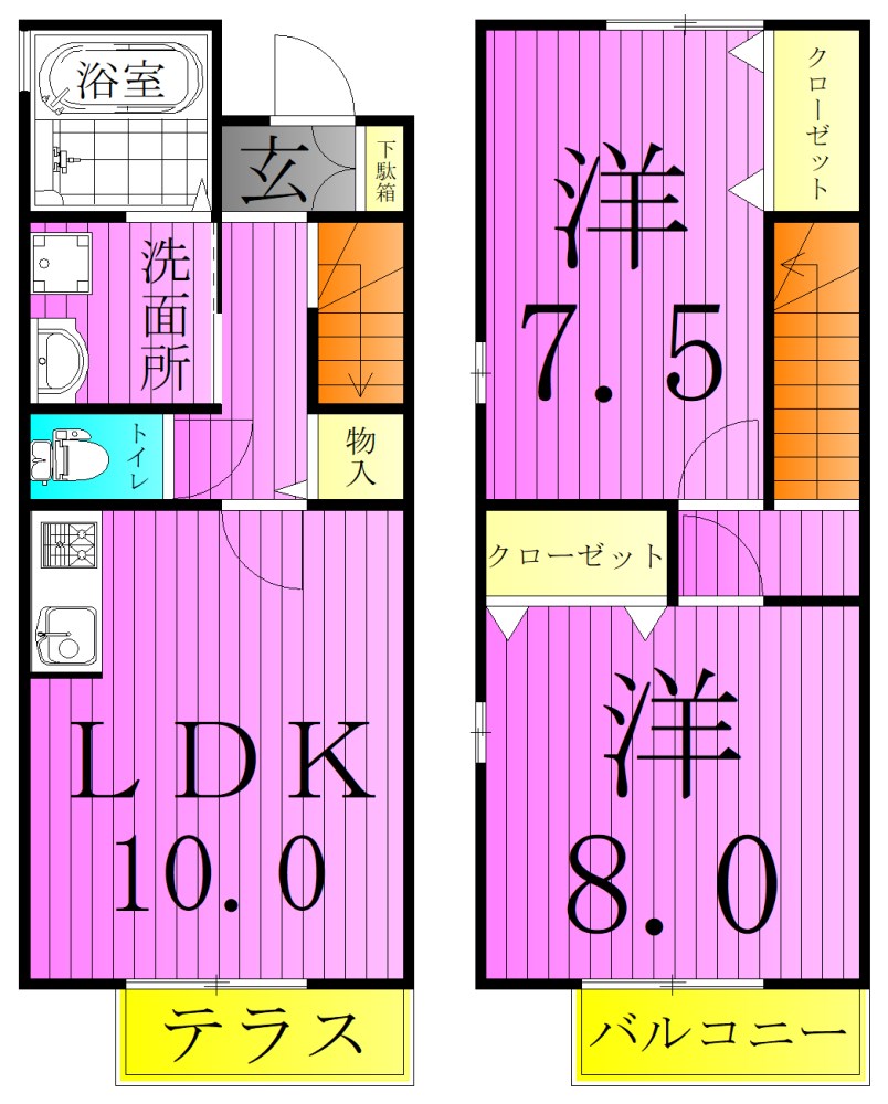グランシャリオ 間取り図