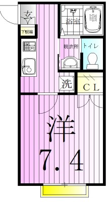 サントリーニⅡ 間取り