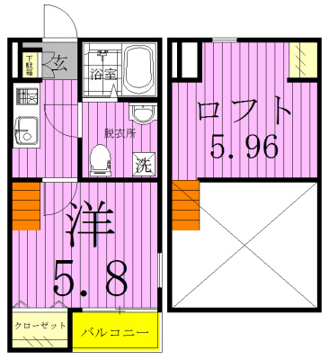 Ryde　～ライド～ 105号室 間取り