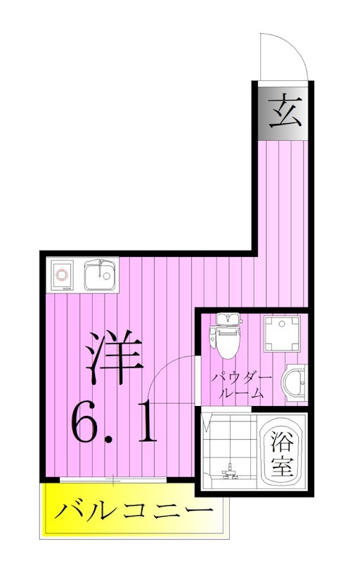 セレーノ舎人 間取り図