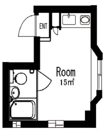 シャングリラ竹ノ塚 間取り図