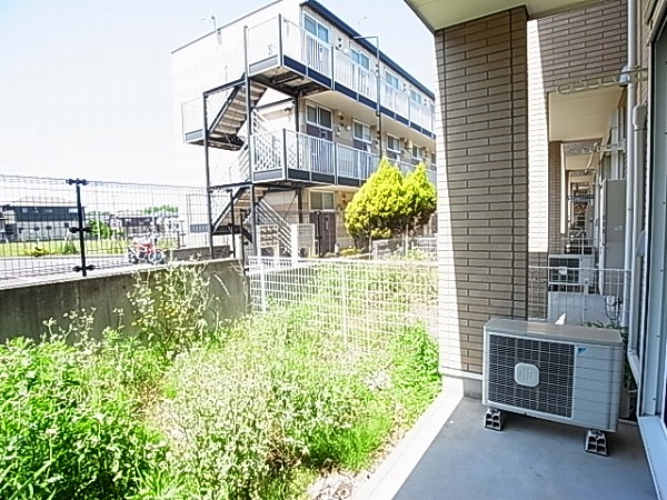 レカンドコリーヌ ベランダ