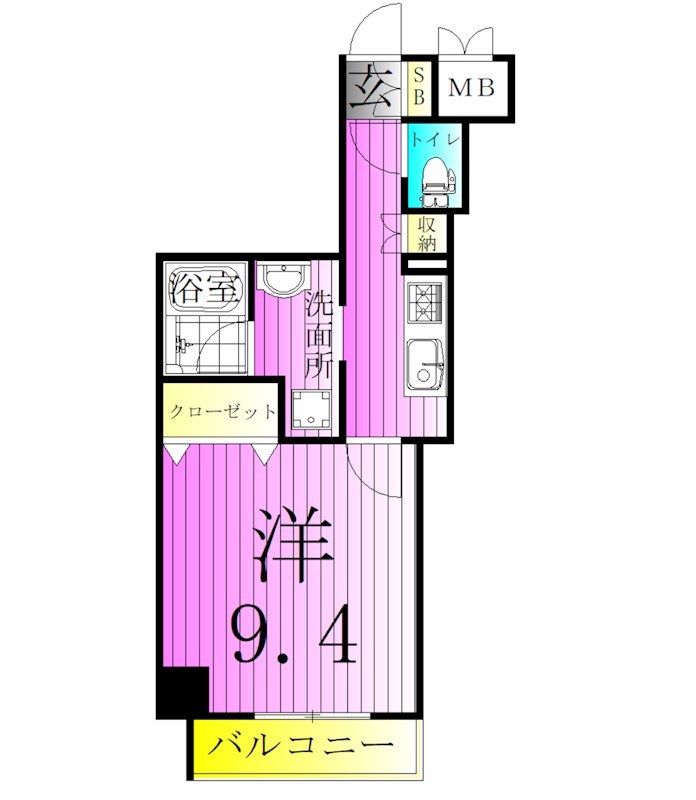 グレースクレスト八潮 間取り図
