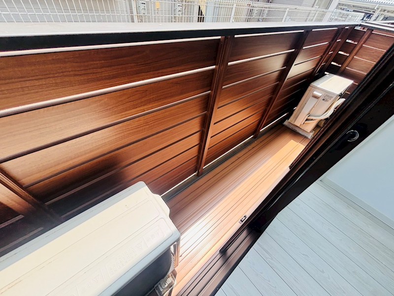 Pera六実 ベランダ