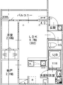 KEIAI RESIDENCE 北小金Ⅲ  間取り
