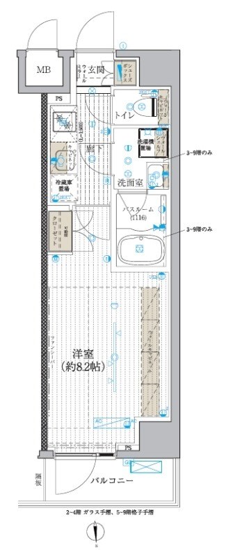 ブライズ北綾瀬 間取り図