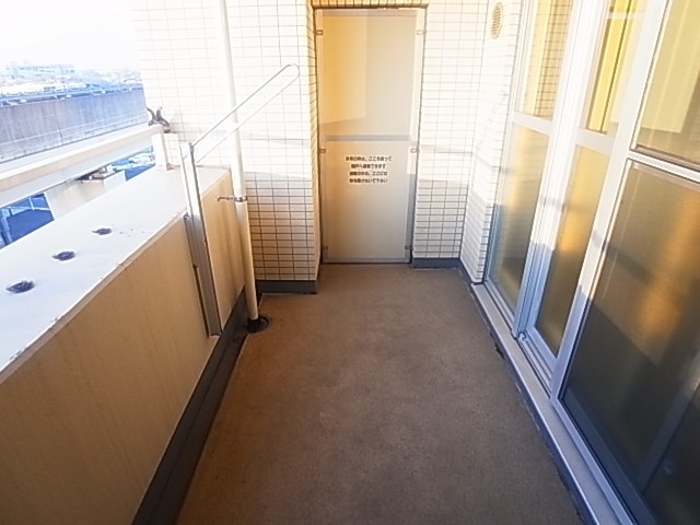 グラード舎人 ベランダ