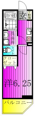 apartamento アリビオ柏 間取り