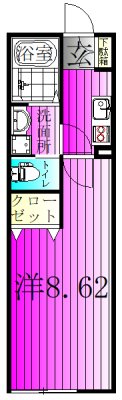 apartamento アリビオ柏 間取り
