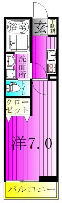 apartamento アリビオ柏 間取り