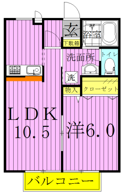 コアロードⅡ 間取り