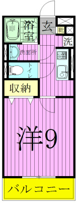 グランドソレーユＢＡＢＡⅢ 間取り