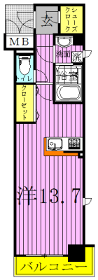 フォンテーヌ 間取り