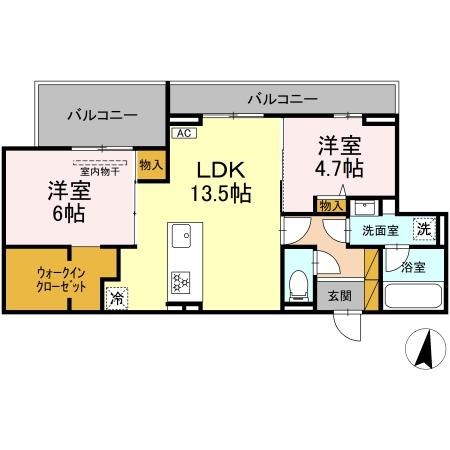 グレイスフルコート雅 間取り