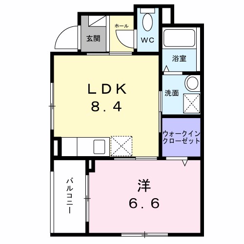 ｍｏｄｅｒｎｏ（モデルノ） 間取り図