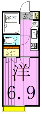 カスカーダ.  間取り図