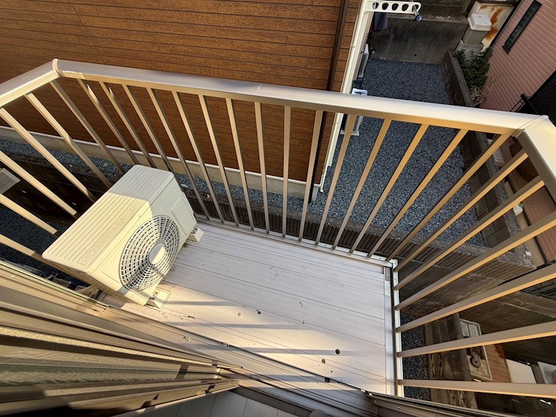 コモド馬込沢B ベランダ