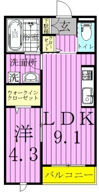 Ｐｏｒｔｏｆｉｎｏ（ポルトフィ－ノ） 間取り図