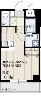 平安メゾン 間取り