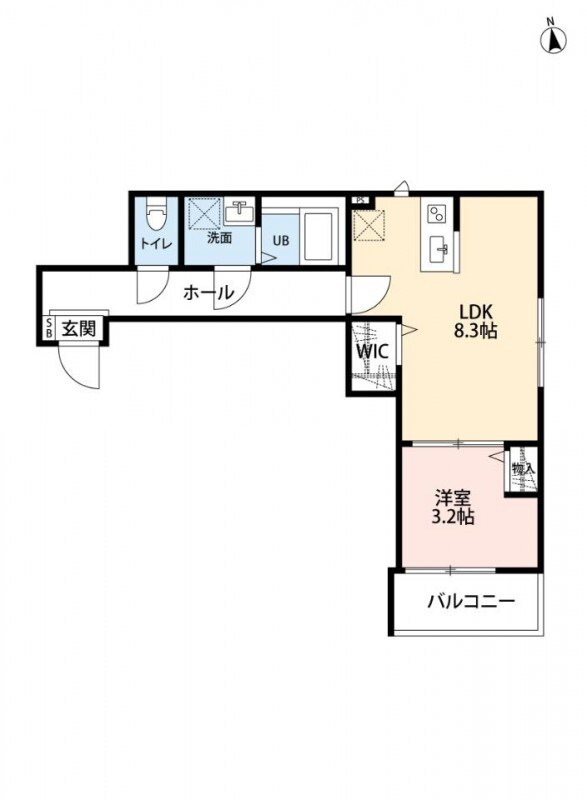 （仮称）流山市南流山８丁目Ⅲ 103号室 間取り