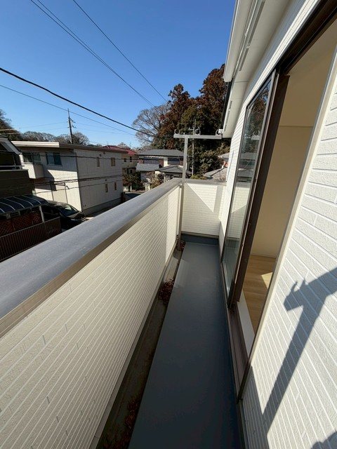 クレイドルガーデン柏市花野井第１０　1号棟 ベランダ