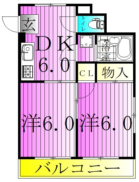メゾンメモリー 間取り図