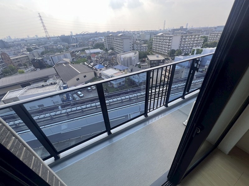 アーバンパーク扇大橋 ベランダ